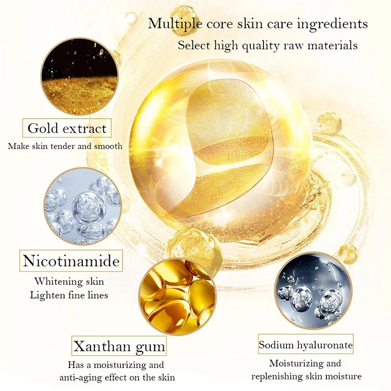 Liora Gold Masks