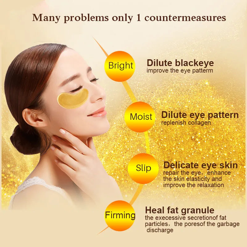 Liora Gold Masks