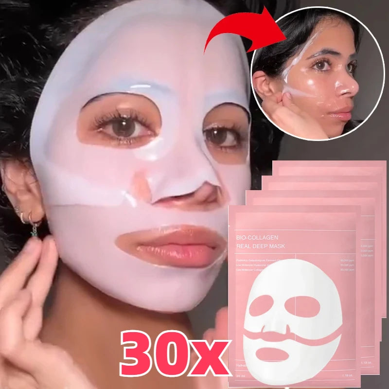 Noira Collagen Mask — Deep Hydration & Overnight Brightening Facial Treatment
